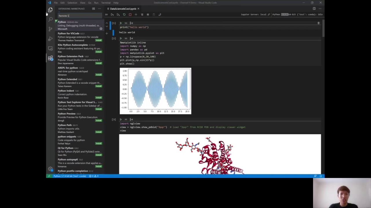 Supercharge Jupyter Notebooks with Visual Studio Code