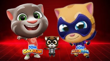 Wing!! Talking tom gold run vs talking tom hero dash, ios, walkthrough, android, gameplay 