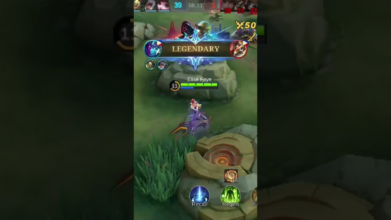 #mlbb #mobilelegends #legendary #gord pamigay yung kalaban