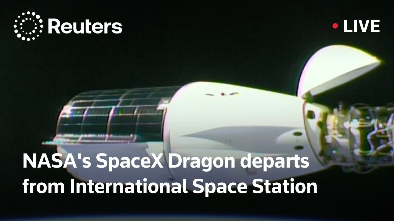 LIVE: NASA's SpaceX Dragon spacecraft departs from space station