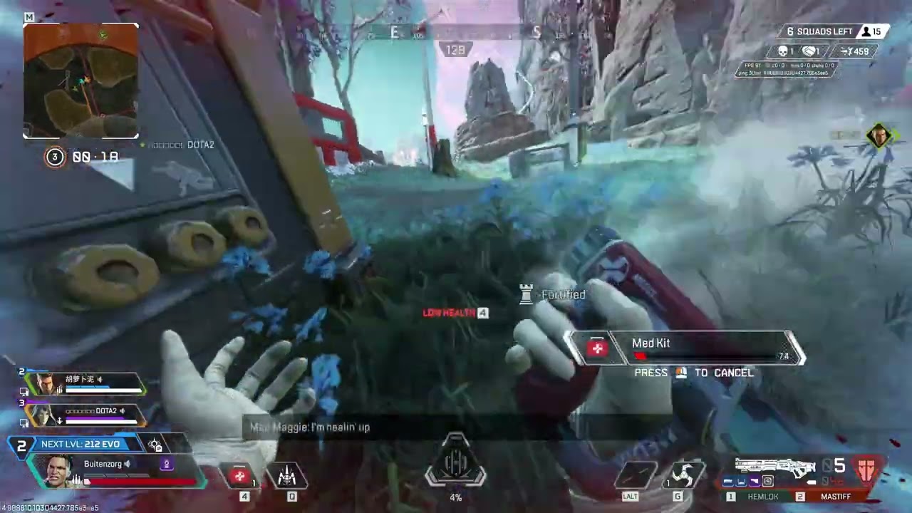 Apex Legends using Xeon E5-2670v3 + RX 580 2048sp 8GB