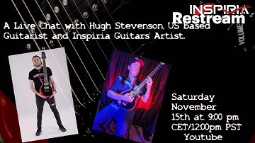 Inspiria Live Stream #7: Hugh Stevenson