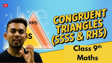 5 Key Proofs for Congruent Triangles in Class 9 Maths