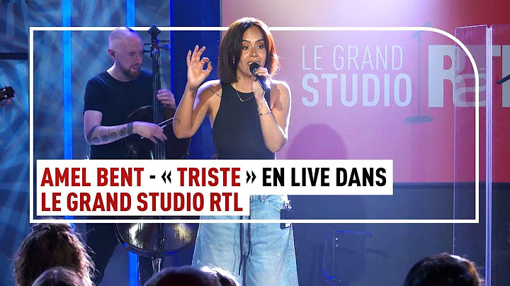 Amel Bent – Triste (Live) Le Grand Studio RTL