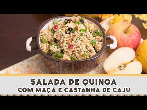 Salada de Quinoa com Maçã - Receitas de Minuto EXPRESS #160