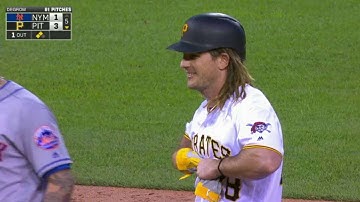 NYM@PIT: Jaso hammers an RBI double into the gap