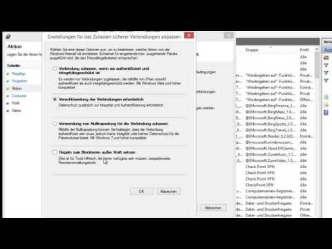 Programm blockieren mit Windows Firewall