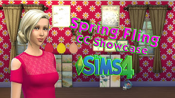 Sims 4 Spring Fling Stuff Pack CC Showcase!