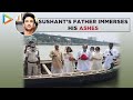 Sushant Singh Rajput's father & family immerse his ashes