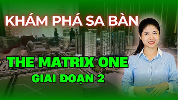KHÁM PHÁ SA BÀN dự án THE MATRIX ONE GIAI ĐOẠN 2 - The Matrix One Premium | Hồng Thái BĐS