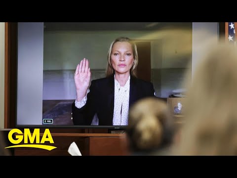 Download Kate Moss takes the stand in Johnny Depp’s defamation trial l GMA