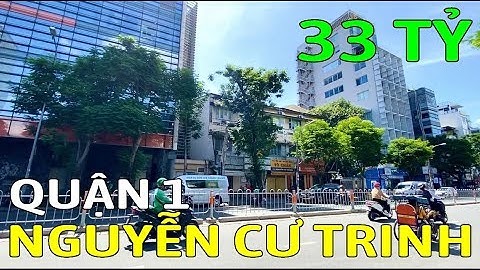 Bán nhà mặt tiền Quận 1 đường Nguyễn Cư Trinh view KS PullMan - Mã sp: AT136
