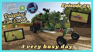 South African Farmer in America | Elm Creek FS25 Roleplay Ep.24