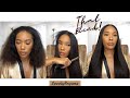 Tired of Clip ins | I Straightened My Hair For This! | Unice x Lovely Bryana