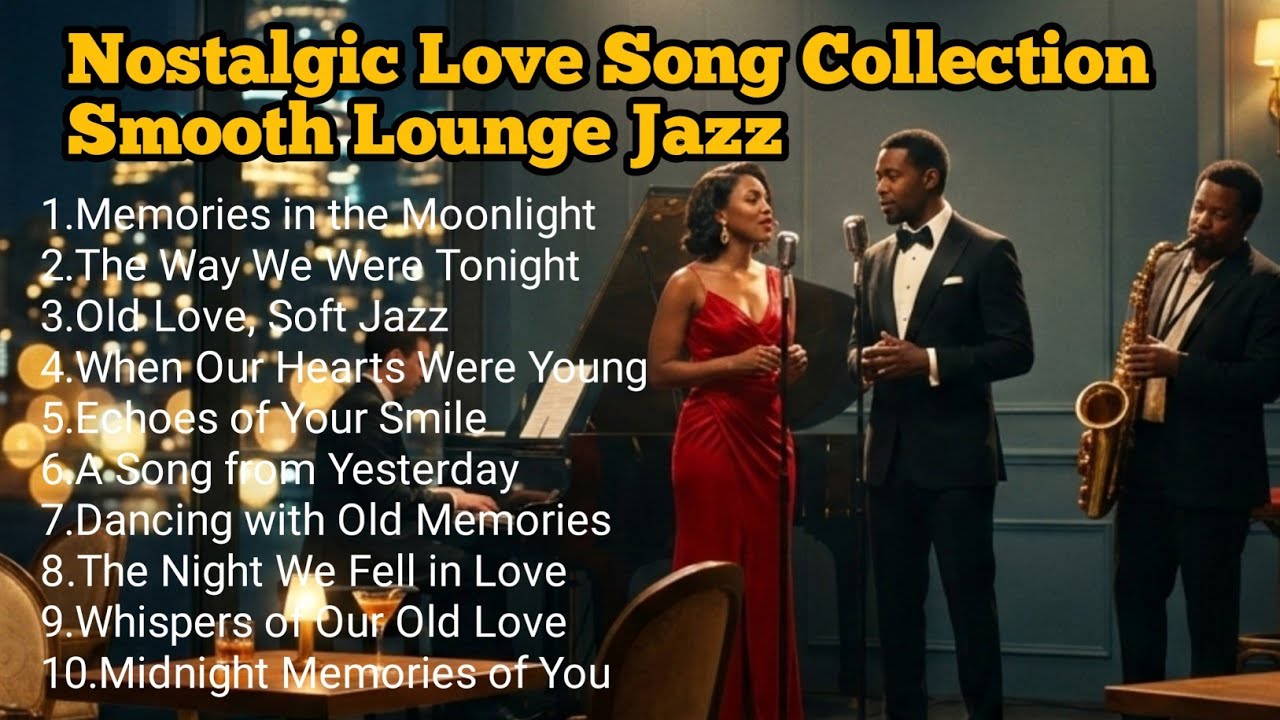Midnight Jazz Memories – 10 Smooth Jazz Love Songs for Relaxing Nights | Luxury Jazz Lounge