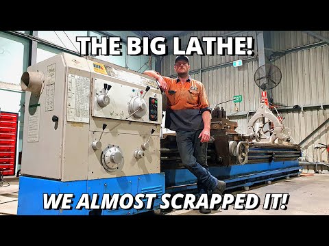 The BIG Lathe Update | Workshop Machinery | Setup and Leveling
