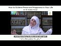 How to achieve happiness in your life  islamic perspective