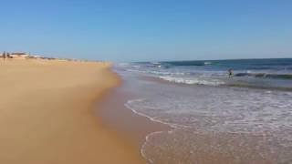 Praia de Faro, Portugal - from the bridge to the Ilha Deserta