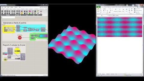 Write Grasshopper Data in Excel