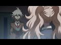 Junko and Nagito meeting for the first time (Danganronpa 3: Despair Arc)