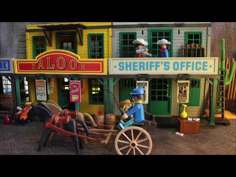 Playmobil (Western, Saloon & Sheriff) #StopMotion