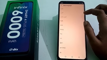 How to change language in infinix smart 4 plus mobile phone language change kaise kare