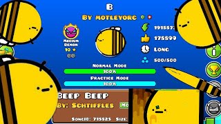 B 100% (Medium Demon) Geometry dash | Alex678-YouTube