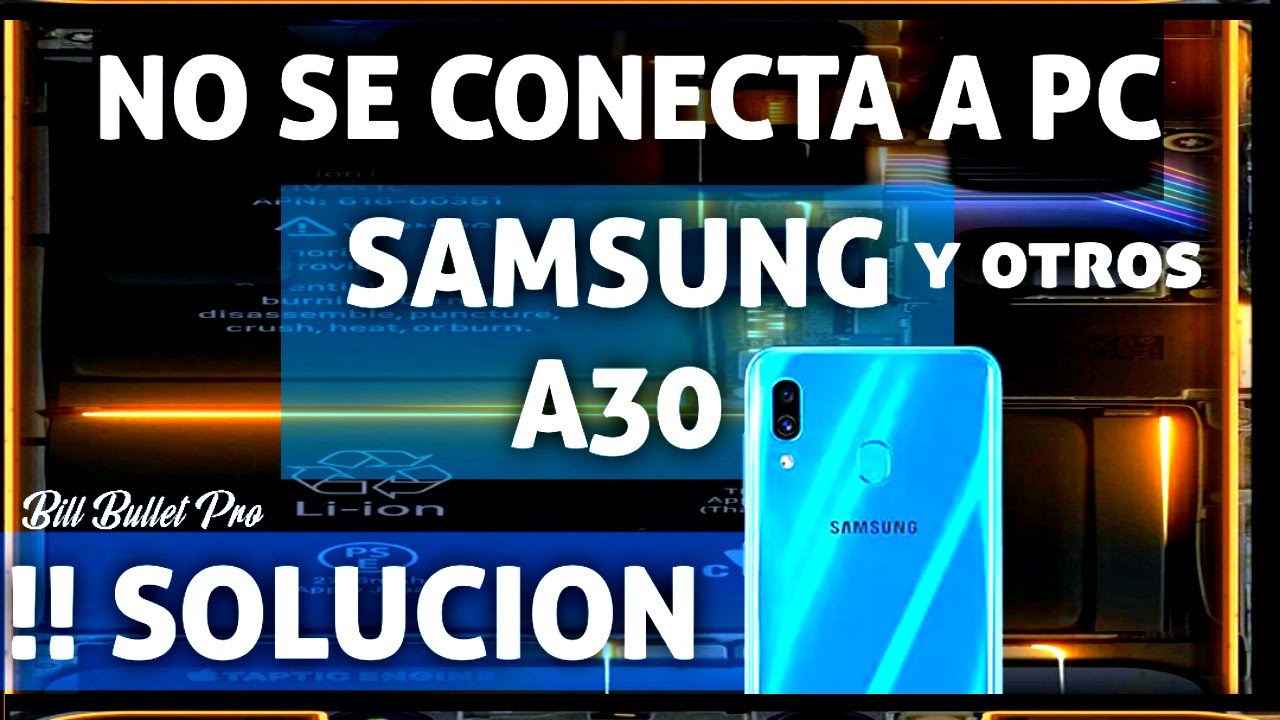 Mi Pc No Reconoce Mi Movil Samsung
