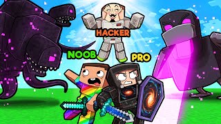 Overpowered Custom Bosses! (Noob Vs Pro Vs Hacker)