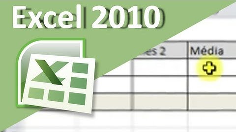 Excel 2010 para iniciantes. (Aula 2) - Formatação de células