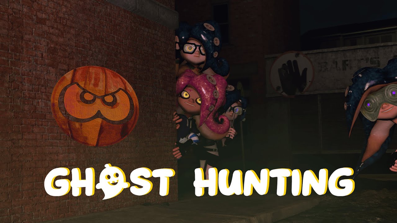 Meggy & Desti Shorts: Ghost Hunting | Splatoon GMOD