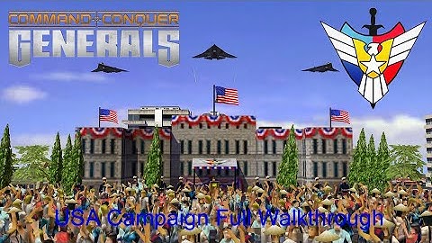 Command & Conquer Generals: USA Campaign Full Walkthrough