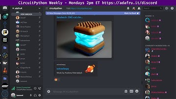 CircuitPython Weekly December 9th, 2019 @adafruit #adafruit