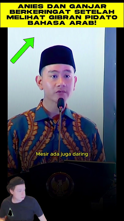 Gibran pidato dalam bahasa Arab?🔥 Levelnya sudah jauh di atas Anies dan Ganjar! #gibranrakabuming