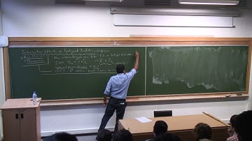 Ashvin Vishwanath — Interaction effects in topological insulators — Lecture 1