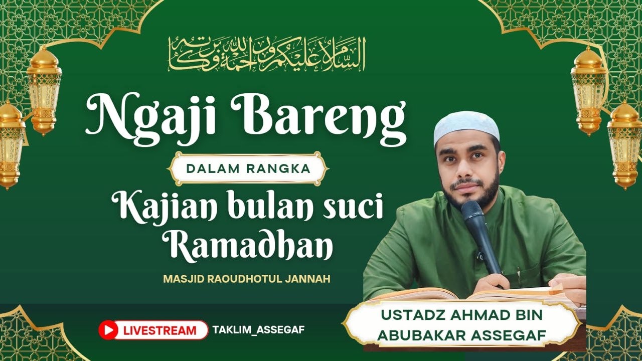 🔴NGAJI BARENG USTADZ || Maksimalkan Ibadah Dibulan Ramadhan