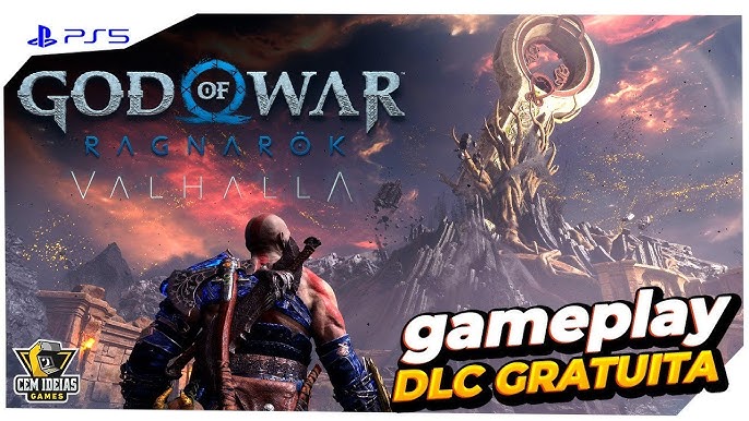 God of War Ragnarök: DLC Valhalla grátis disponível esta semana!