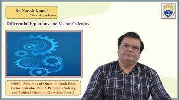 Solutions of Q/B from V/C Part A P/S and Critical Thinking Questions Part-2 by Dr. Naresh Kumar