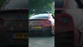 1000Hp Nissan Gtr Flames And Accelerating!