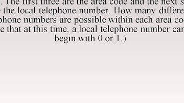9.1 Basic Combinatorics Part A