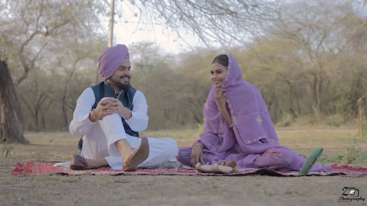 New pre wedding Punjabi couple #couple goal Gurpreet with sema 