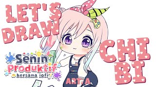 【 Senin Produktif 】Mari Kita Coba Gambar Chibi 【 iofi / hololive 】
