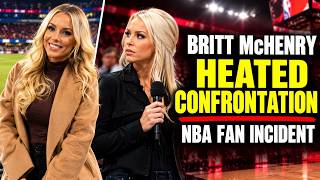 Britt McHenry Gets Into Heated Clash With Unruly Fan at NBA Game