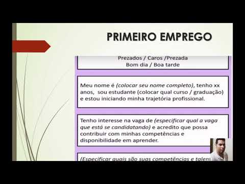 Vídeo de Carta de Apresentação