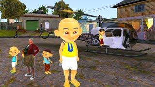 Upin Ipin and Fizi fly around Durian Runtuh village in a helicopter🚁🤪 | Upin Ipin Friends
