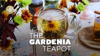Gardenia Borosilicate Glass Teapot | Modern Teapot With Microdot Infuser for Pure Loose-Leaf Tea