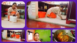 Desi Style Floor Cleaning Vlog Lndian Housewife Morning To Night Routine Vlog Bengali Vlog