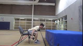 DB SEATED BOX JUMP