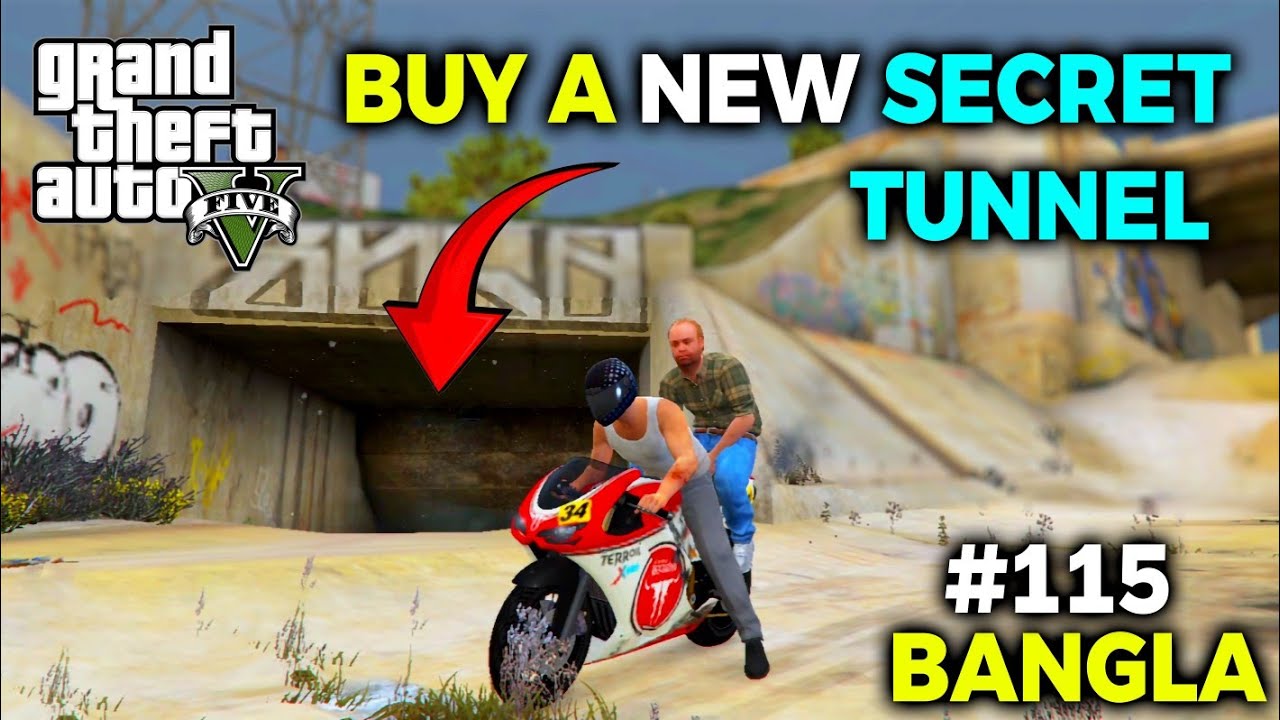 BUY A NEW SECRET TUNNEL  || GTA 5 BANGLA GAMEPLAY || GAME WORLD BD || 