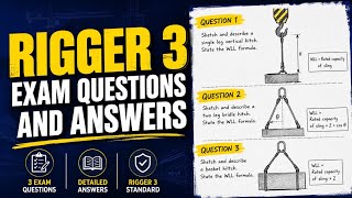 Rigger 3 exam questions and answers, Rigger 3 computer exam, rigger computer test, Rigger 3 Q&A,